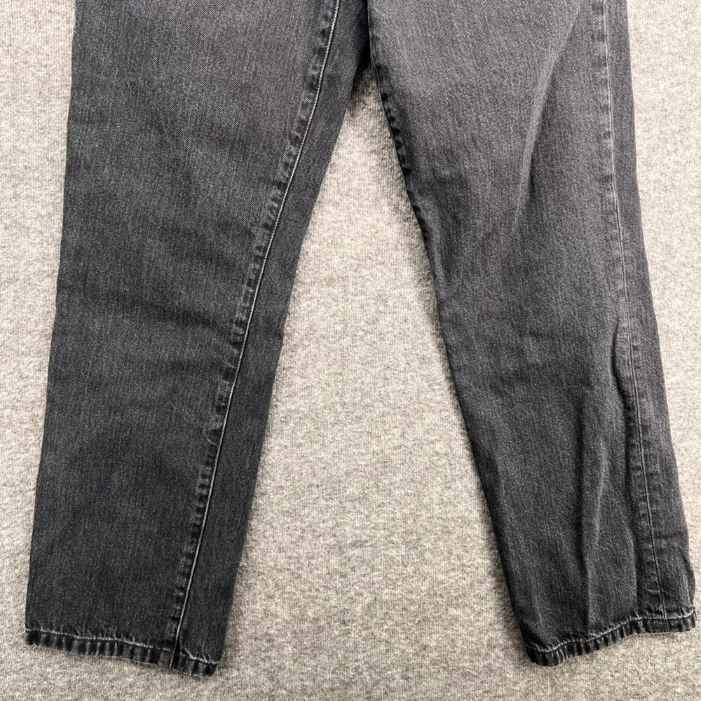 Favorite Daughter The Otto High Rise Boyfriend Ankle Jeans Asphalt Black Size 26